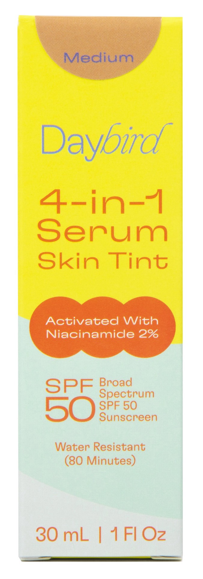 slide 1 of 1, Daybird 4-in-1 Serum Skin Tint SPF 50 - Medium, 1 oz