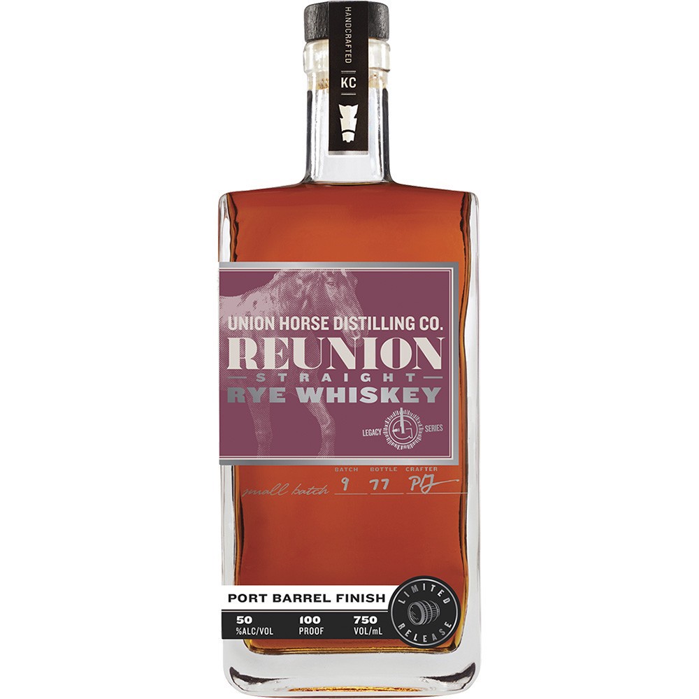 slide 1 of 1, Union Horse Distilling Co. Union Horse Reunion Port Rye, 750 ml
