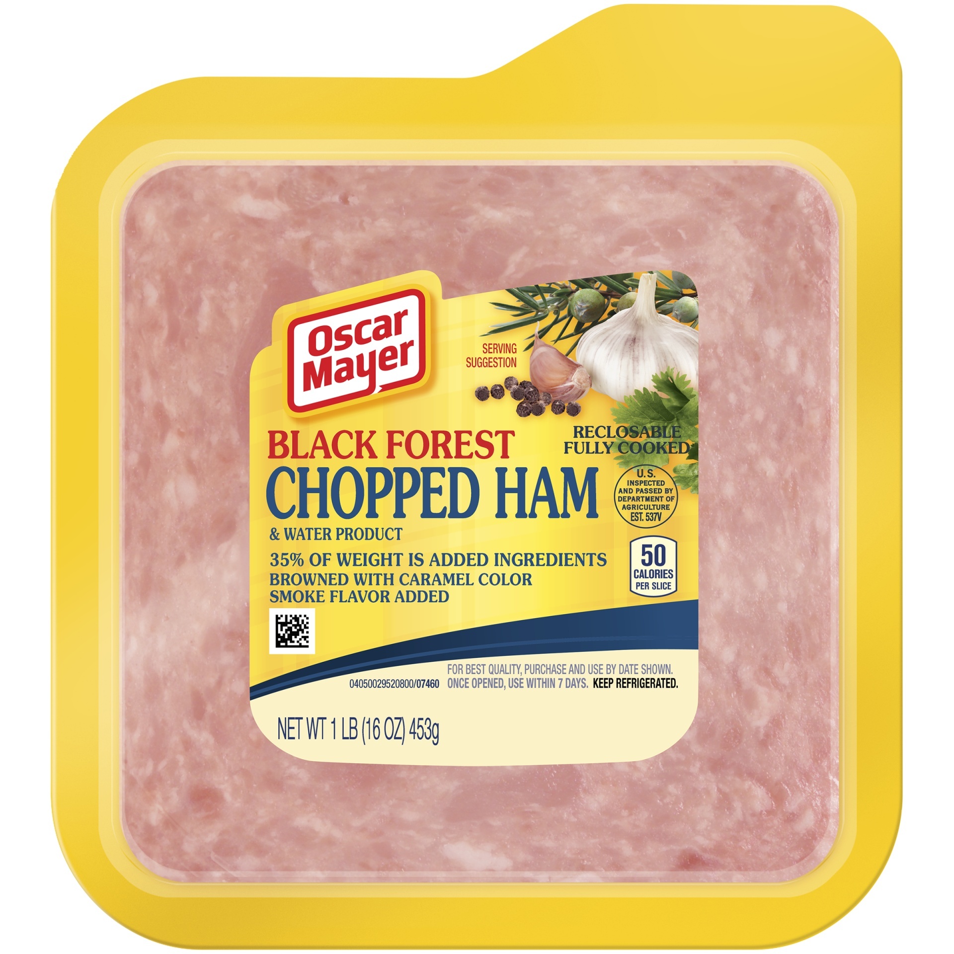 slide 1 of 1, Oscar Mayer Black Forest Chopped Ham, 16 oz