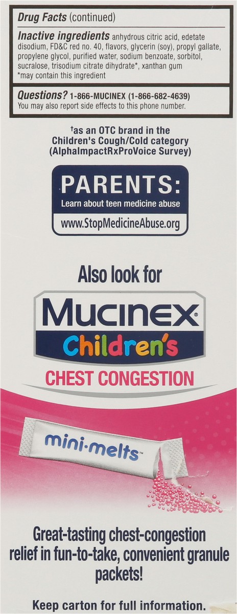slide 2 of 9, Mucinex Value Size Children's Very Berry Flavor Cough & Congestion 6.8 fl oz, 6.8 fl oz
