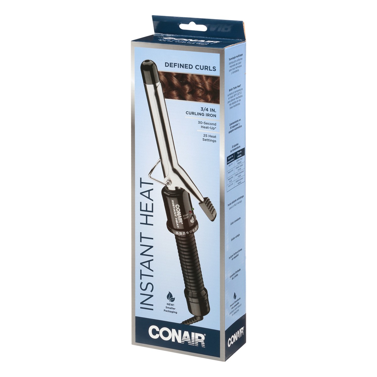 slide 7 of 9, Conair 3/4 Inch Instant Heat Curling Iron 1 ea, 1 ct