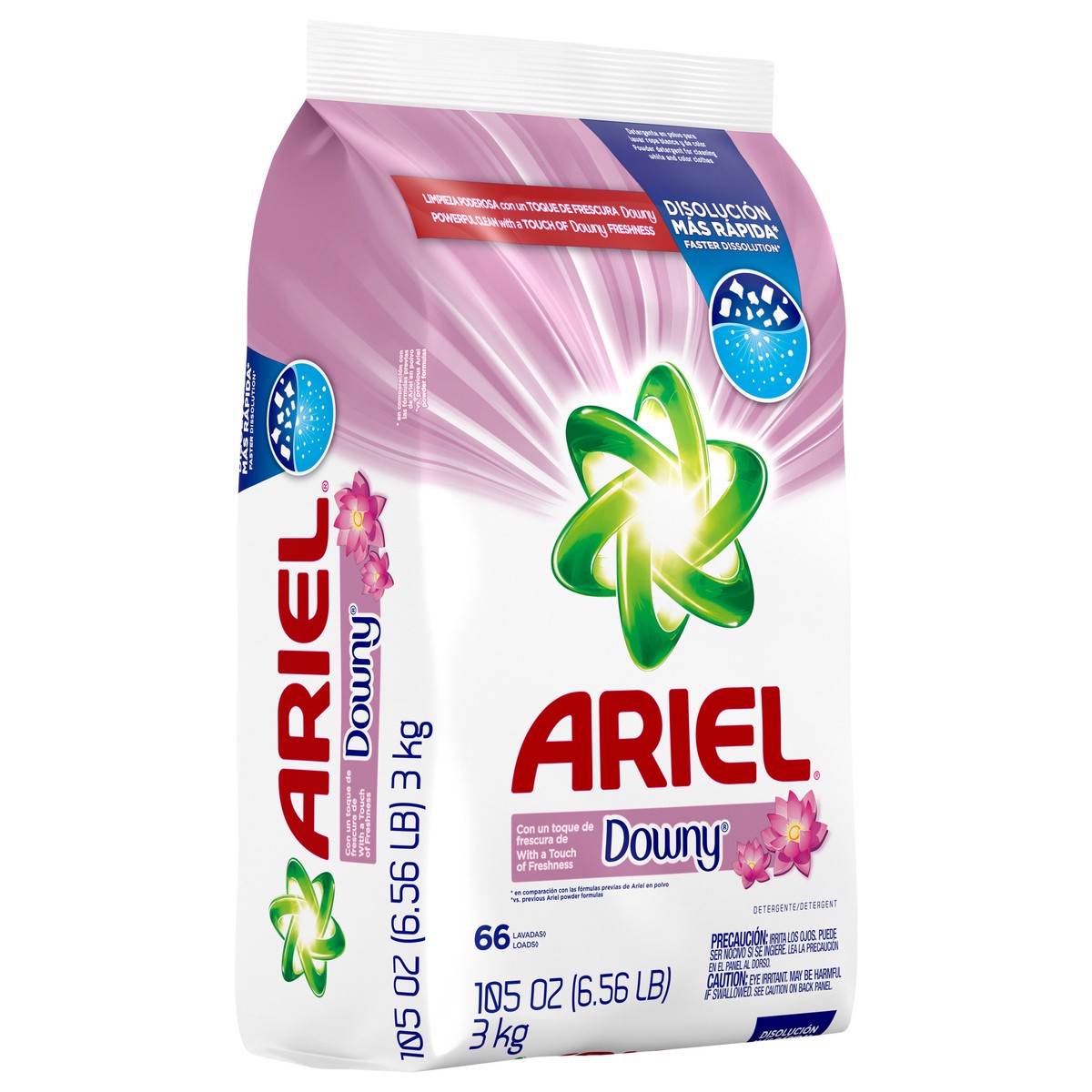 slide 4 of 7, Ariel, with a Touch of Downy Freshness, Powder Laundry Detergent, 105 oz, 66 loads, 105 oz