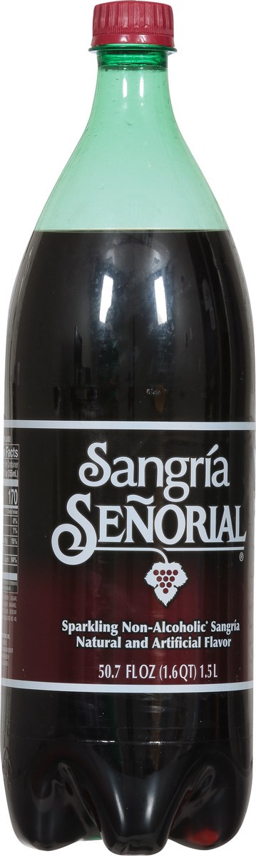 slide 6 of 9, Sangria Senorial Non-Alcoholic Sparkling Sangria - 50.7 fl oz, 50.7 fl oz