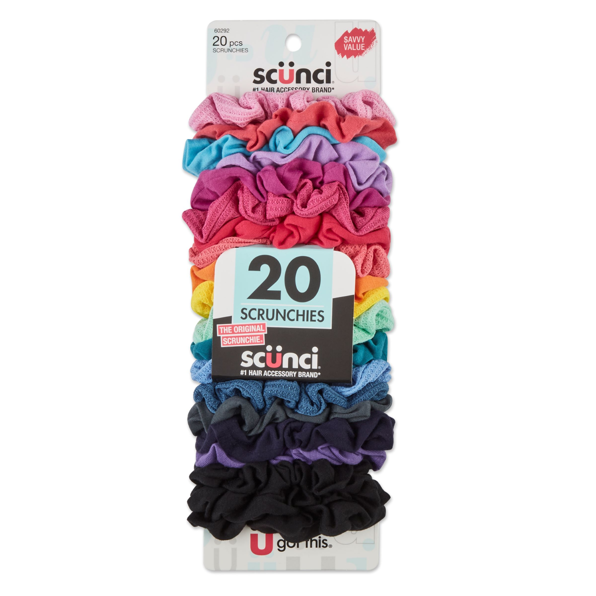 slide 1 of 1, scünci Scrunchies Brights, 1 ct