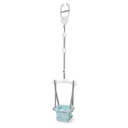 Bright Starts Disney Baby Winnie the Pooh Activity Jumper, Once Upon a Bounce, Toy Bar, Melodies & Vibrations, Newborn+