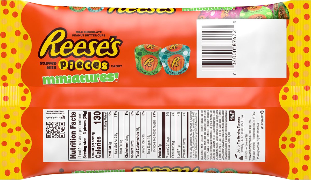 slide 5 of 6, Reese's Reese Mini Peanutbutter Cup, 9.6 oz