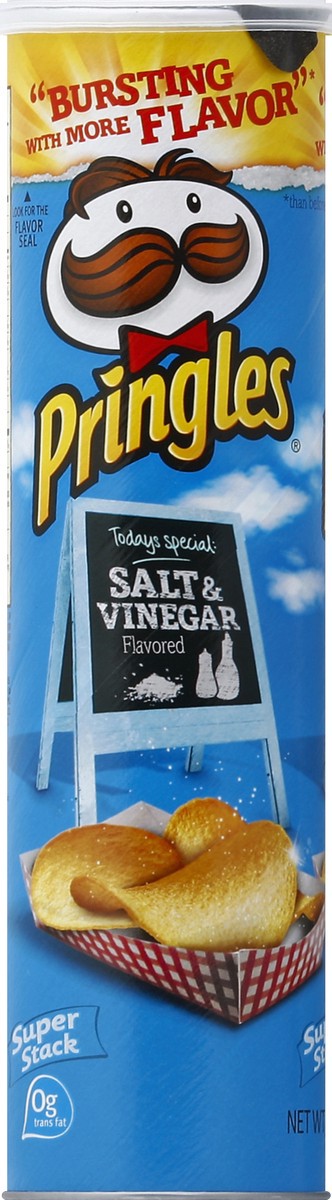 slide 3 of 6, Pringles Chips Salt & Vinegar, 1 ct