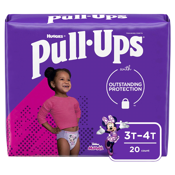 slide 1 of 1, Huggies Pull Ups Large Girls Jumbo, 1 ct