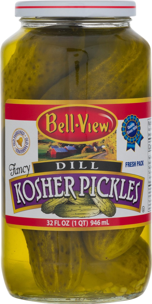 slide 6 of 9, Bell-View Fresh Pack Kosher Dill Pickles 32 oz, 32 oz