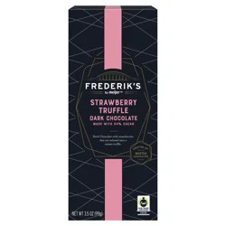 FREDERIKS BY MEIJER Frederik's by Meijer Strawberry Truffle Dark Chocolate - 3.5 oz