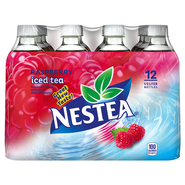 slide 1 of 1, Nestea Raspberry Iced Tea, 16.9 oz