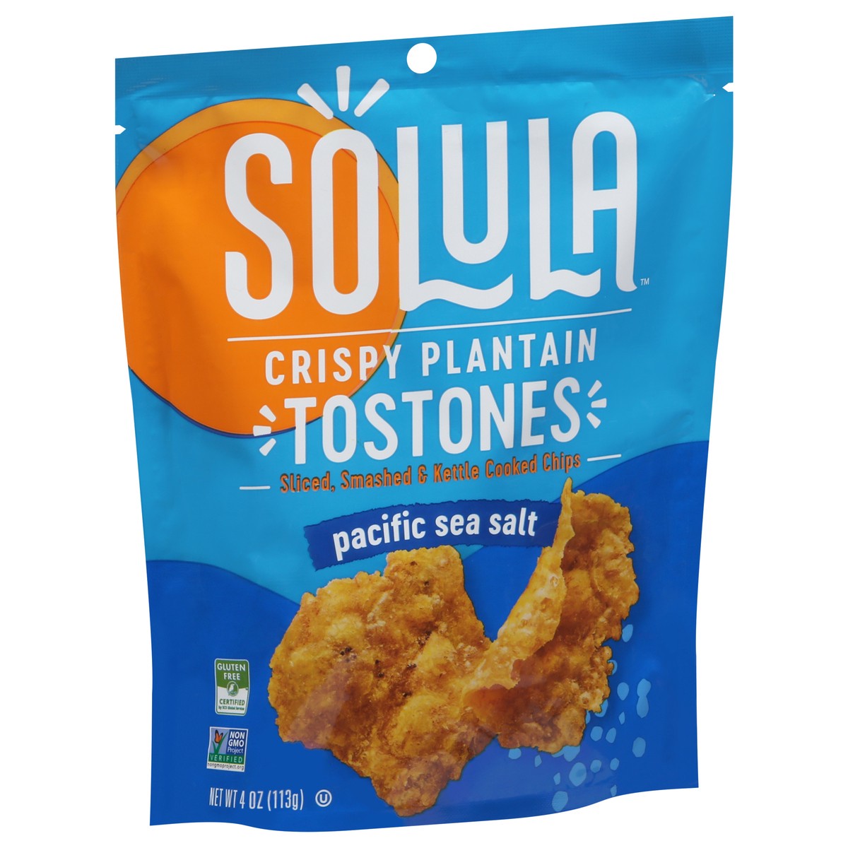 slide 9 of 9, Solula Crispy Plantain Pacific Sea Salt Tostones 4 oz, 4 oz