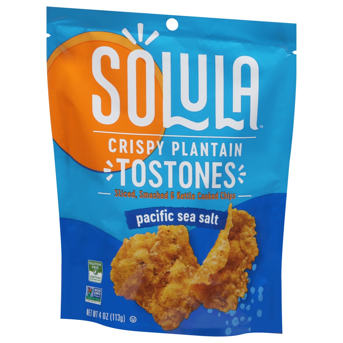 slide 6 of 9, Solula Crispy Plantain Pacific Sea Salt Tostones 4 oz, 4 oz