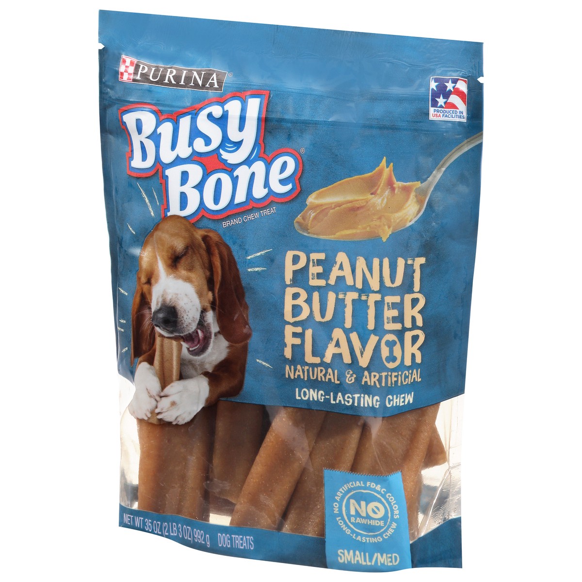 slide 8 of 9, Busy Bone 10 Pack Small/Medium Peanut Butter Flavor Dog Treats 10 ea, 10 ct