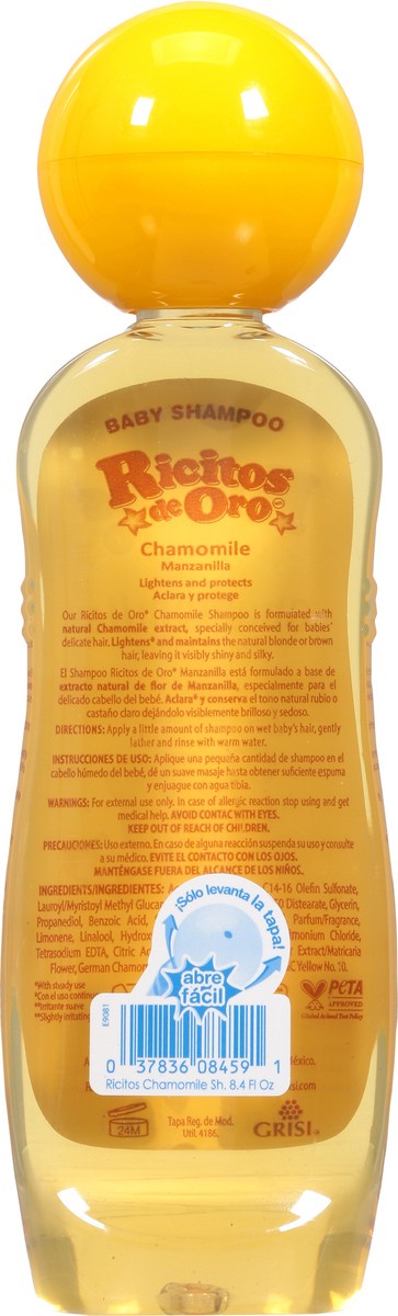 slide 6 of 12, Ricitos de Oro Chamomile Baby Shampoo 8.4 fl oz, 8.4 fl oz