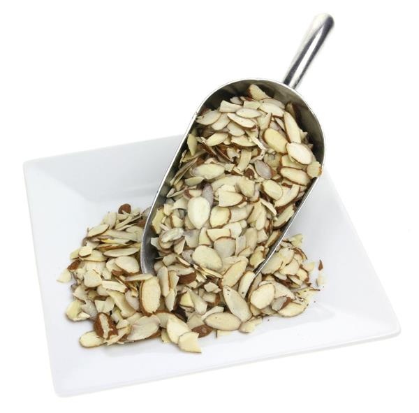 slide 1 of 1, Bergin Fruit and Nut Company Sliced Raw Almonds, per lb