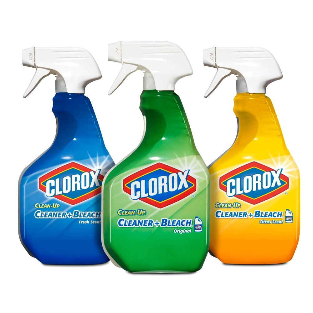 slide 5 of 10, Clorox Clean-Up All Purpose Cleaner With Bleach Spray Bottle Original, 32 oz
