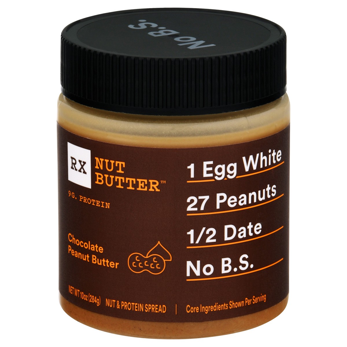 slide 1 of 5, RX Nut Butter Nut & Protein Chocolate Peanut Butter Spread 10 oz, 10 oz