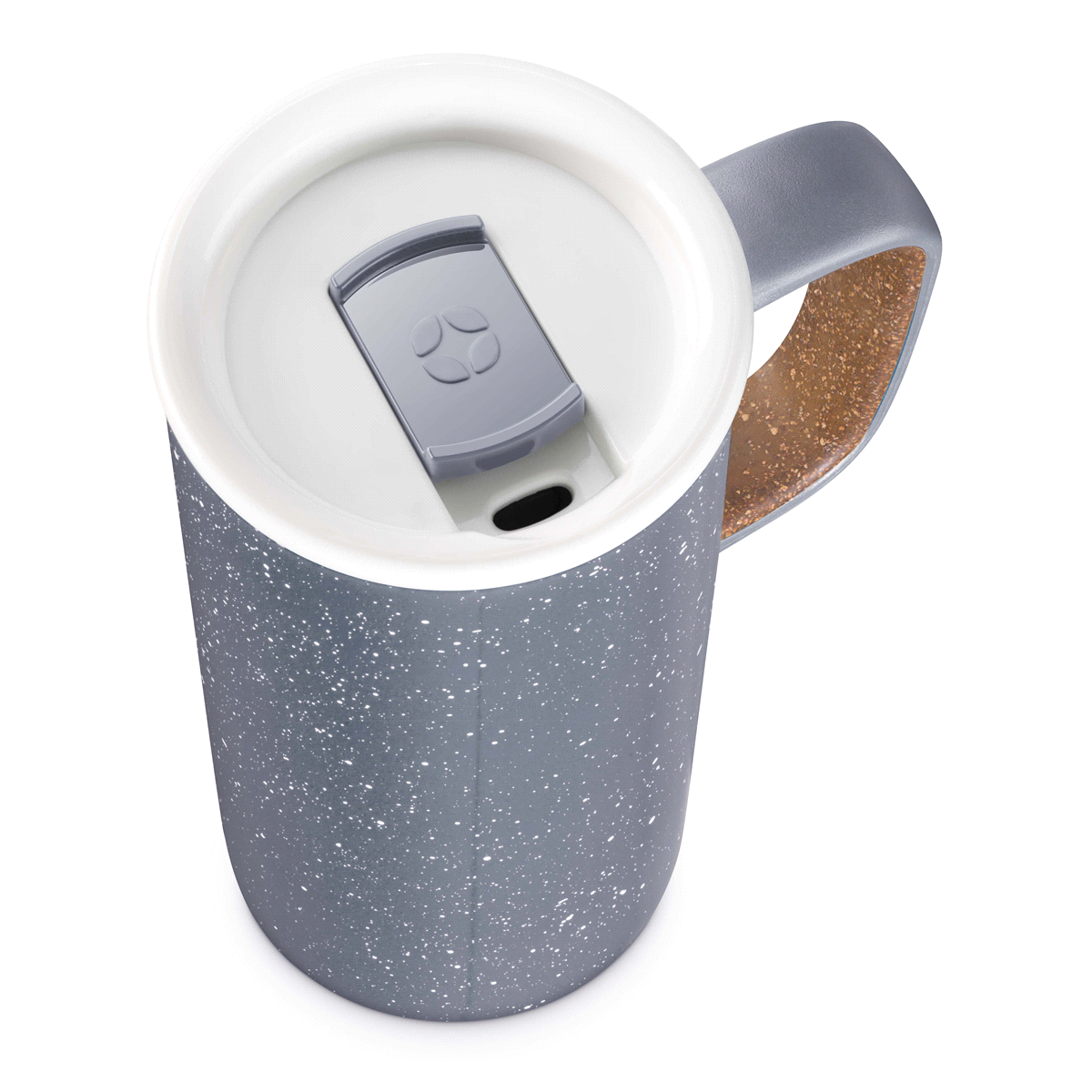 slide 2 of 2, Ello Campy Vacuum Travel Mug Stainless Steel - Cool Gray, 2 ct; 16 oz