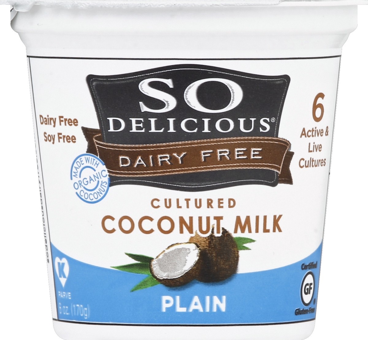 slide 3 of 3, So Delicious Cultured Coconut Milk 6 oz, 6 oz