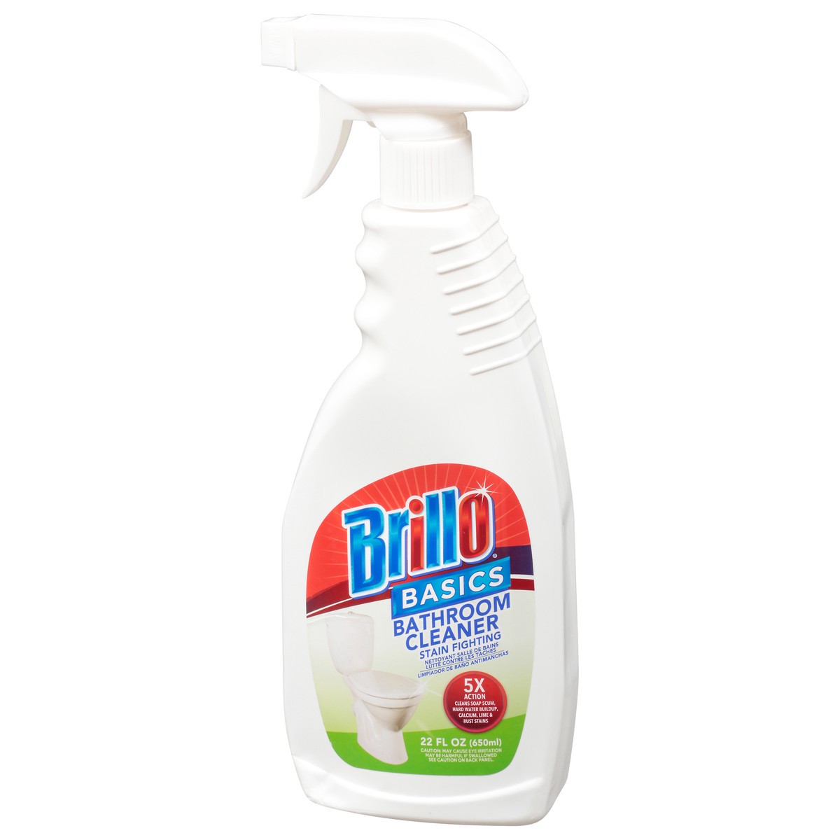 slide 6 of 9, Brillo Bathroom Cleaner, 22 oz