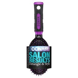 Conair Professional Hair Brush With Nylon Bristles, Oval Cushion