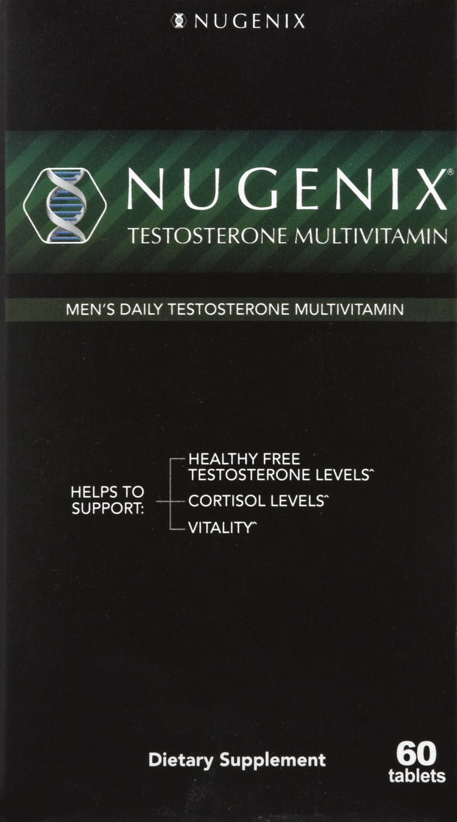 slide 1 of 6, Nugenix Daily Testosterone Multivitamin for Men, 60 ct