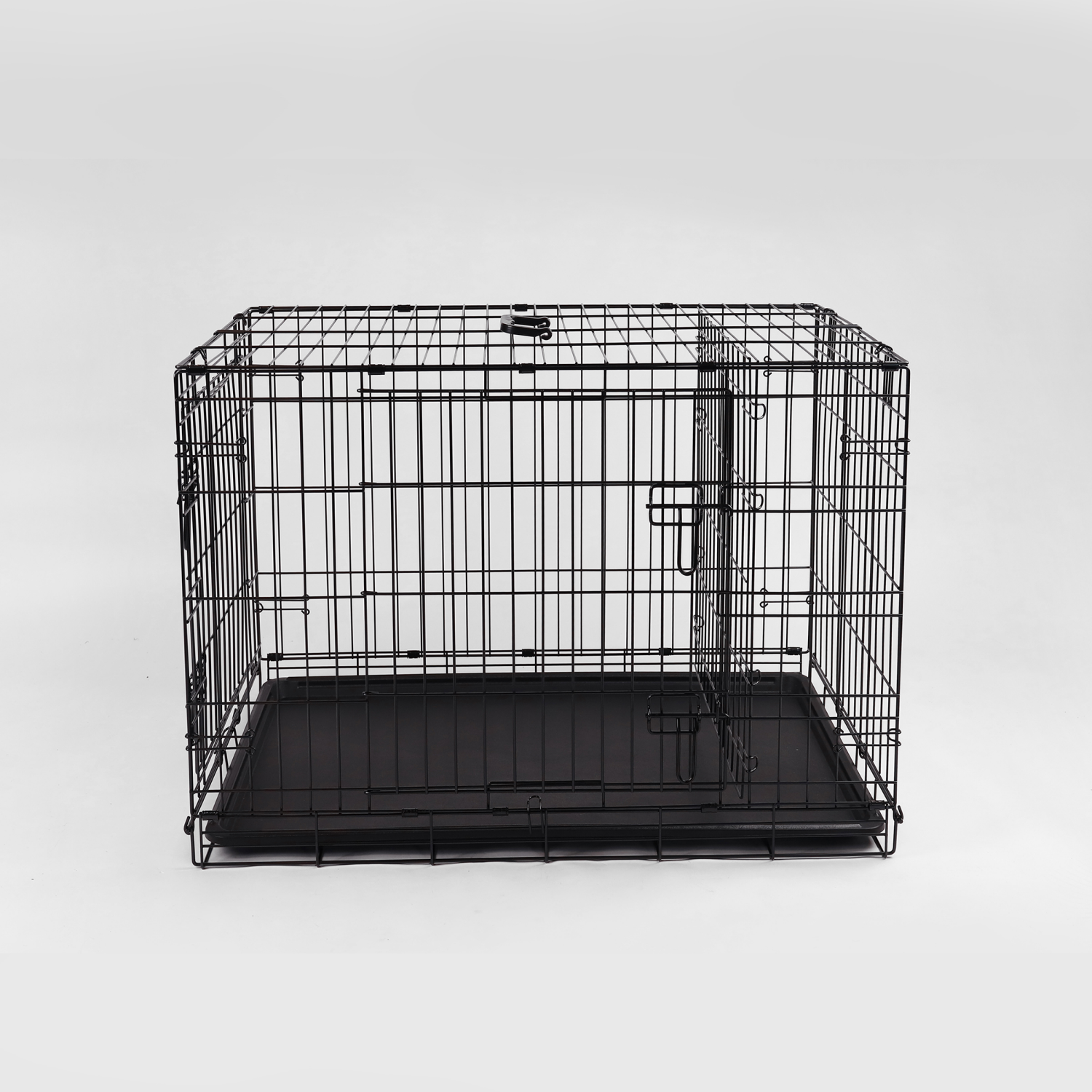 slide 1 of 4, Meijer 2 Door Wire Crate 36x23x25, 36x23 x 25