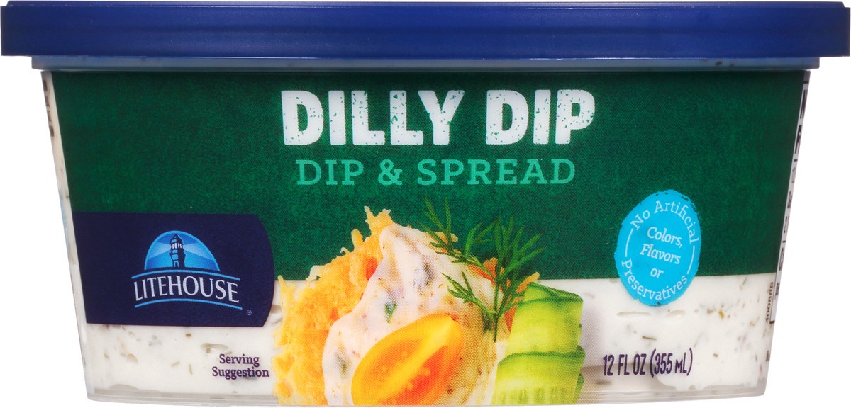 slide 3 of 7, Litehouse Dilly Dip Dip & Spread 12 fl oz, 12 fl oz