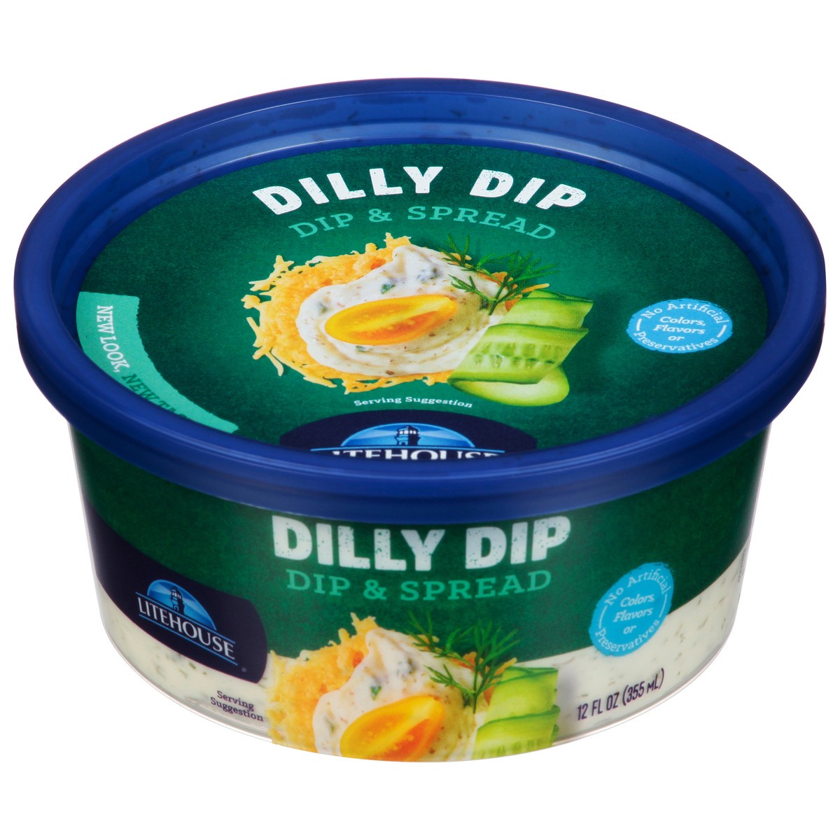 slide 1 of 7, Litehouse Dilly Dip Dip & Spread 12 fl oz, 12 fl oz