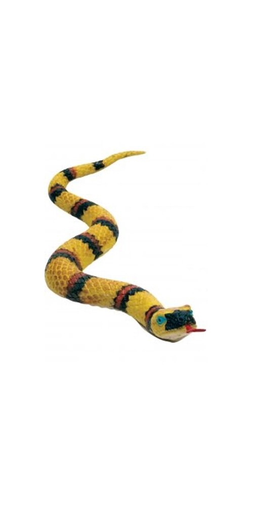slide 1 of 1, Fun World Squishy Snake - Red/Yellow, 14 in