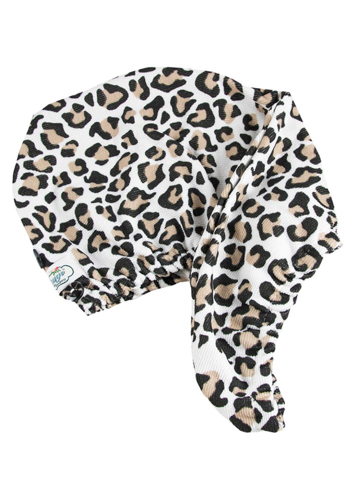 slide 2 of 2, The Vintage Cosmetic Company The Vi Vcc Leopard Hair Turban - EA, 1 ct