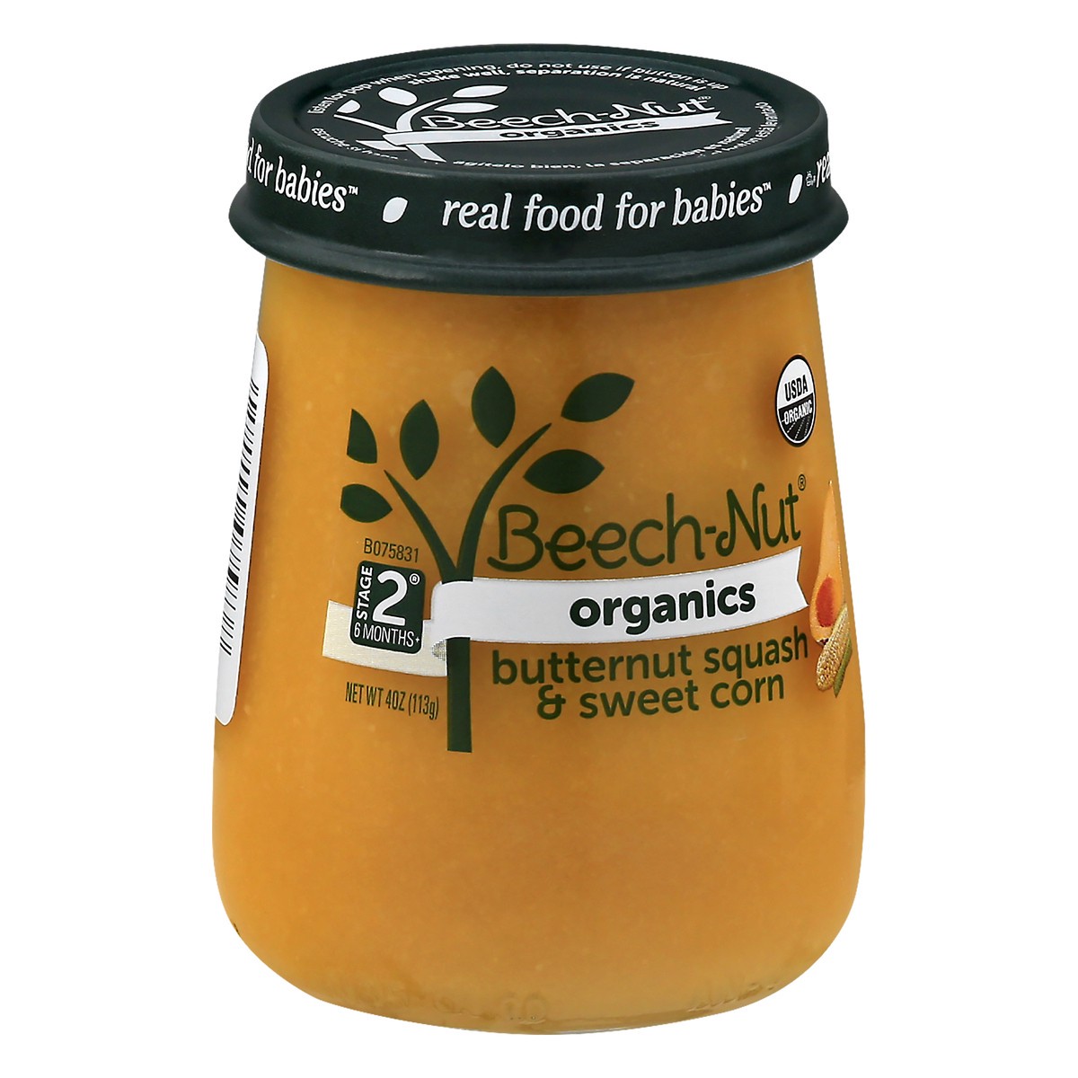 slide 3 of 10, Beech-Nut Organics Stage 2 Butternut Squash & Sweet Corn 4 oz, 4 oz