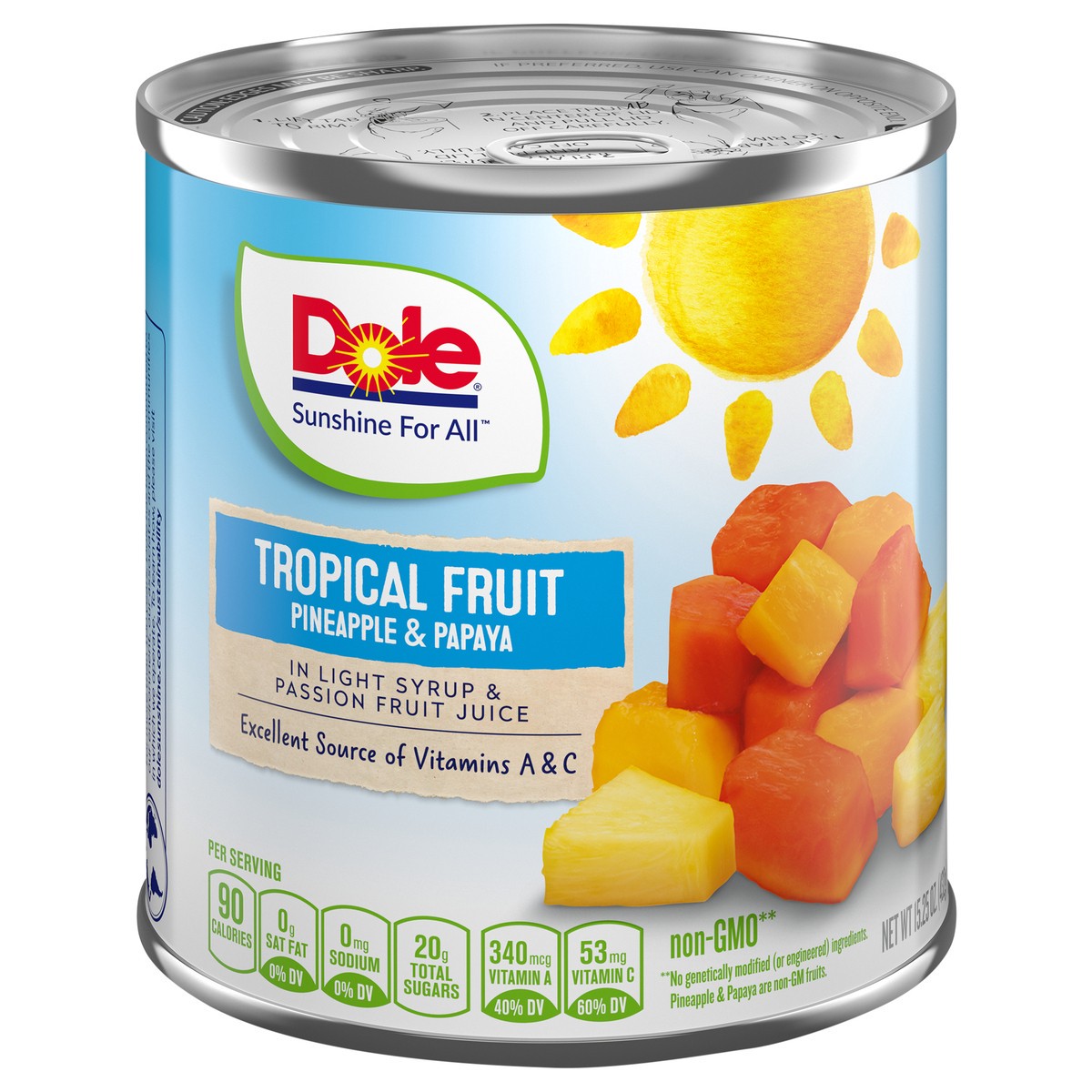 slide 2 of 9, Dole Tropical Fruit, 15.25 oz