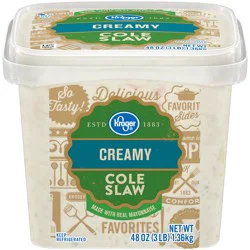 Kroger Creamy Cole Slaw