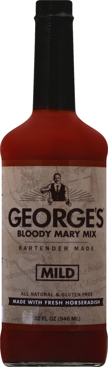 slide 5 of 13, George's Georges Mild Bloody Mary Mix, 32 oz