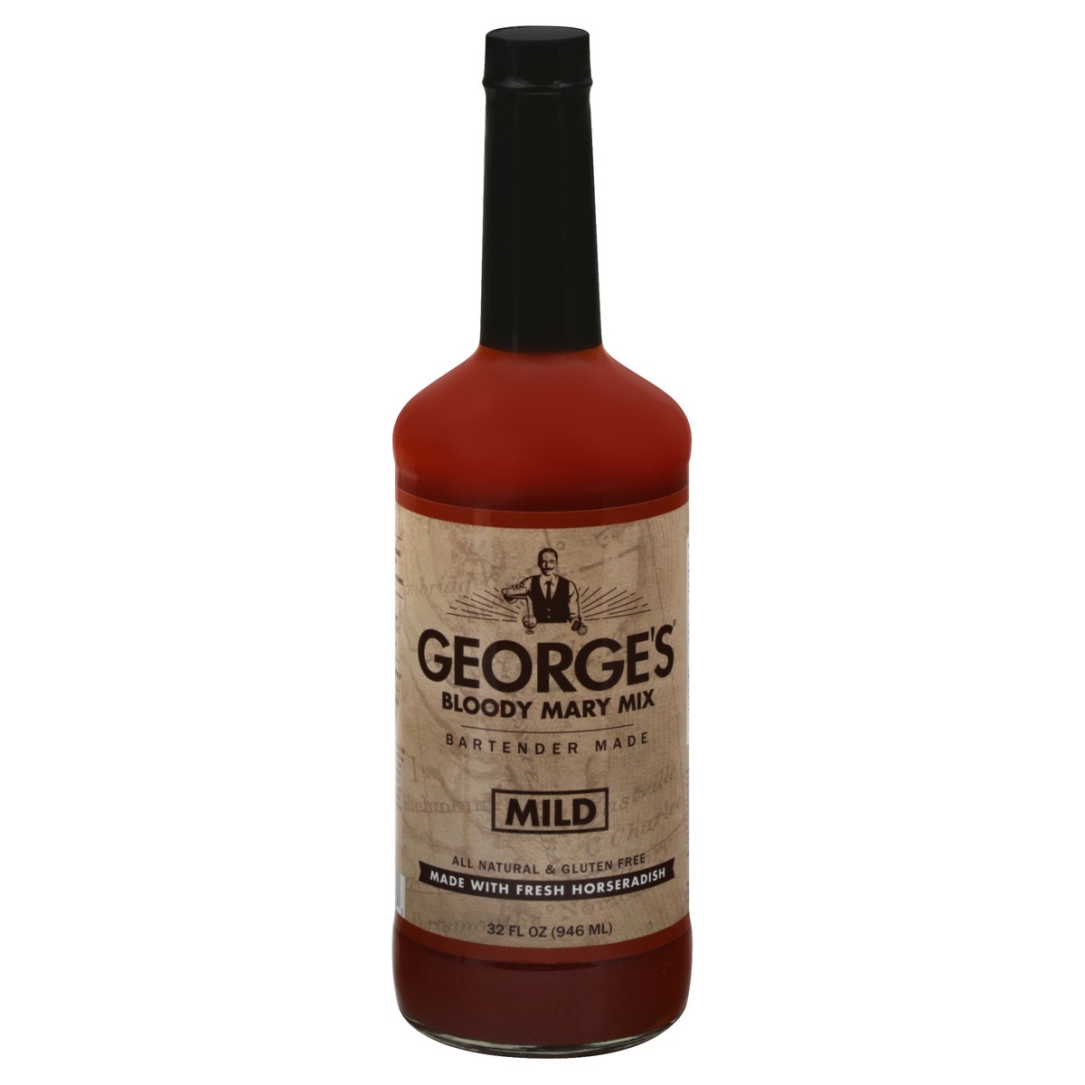 slide 7 of 13, George's Georges Mild Bloody Mary Mix, 32 oz