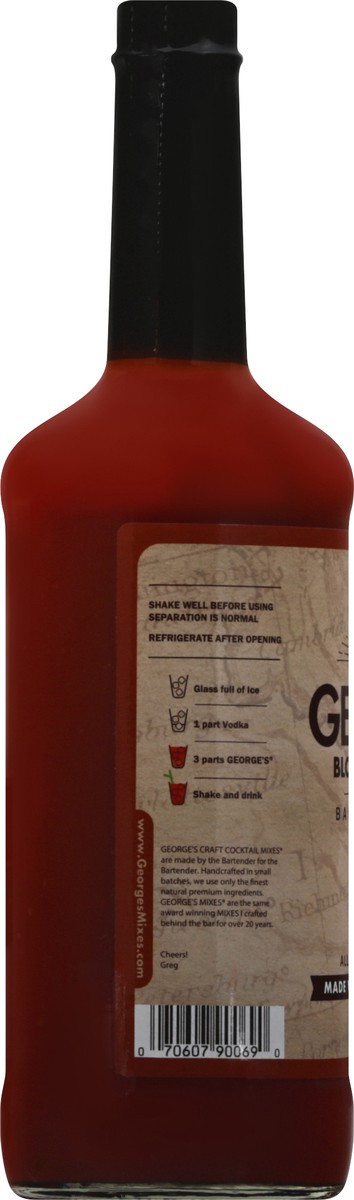 slide 11 of 13, George's Georges Mild Bloody Mary Mix, 32 oz