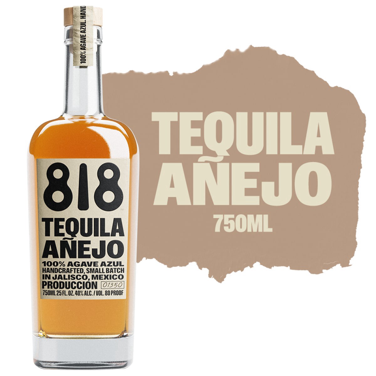 slide 1 of 29, 818 SPIRITS 818 Tequila Tequila Anejo, 750 ml