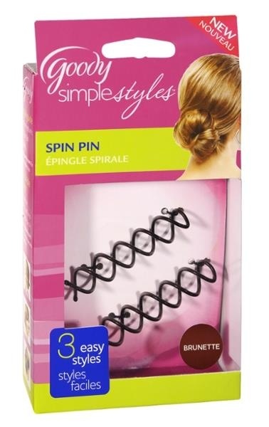 slide 1 of 1, GOODY ACCESSORIES Goody Simple Styles Updo Spin Pin, 2 ct