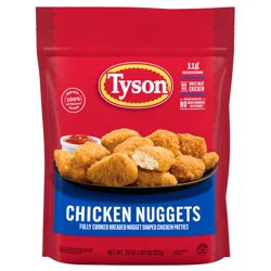 Tyson Frozen Chicken Nuggets, 29 oz