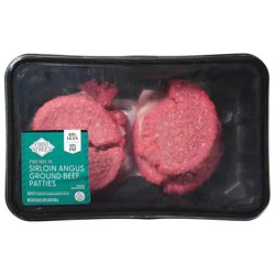 First Street Fs Sirloin Angus Patty 4/1