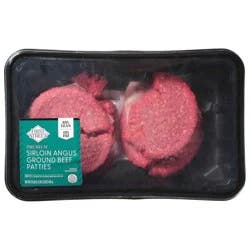 First Street Fs Sirloin Angus Patty 4/1
