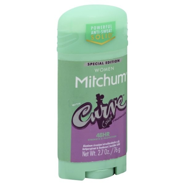 slide 1 of 1, Mitchum Female Ap/Deo Curve, 2.7 oz