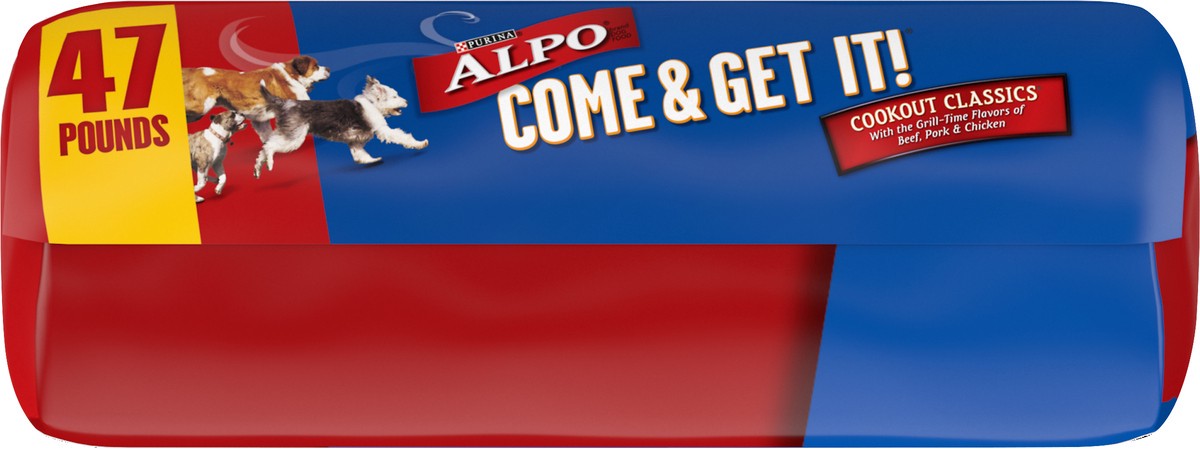 slide 14 of 17, Purina ALPO Dry Dog Food, Come & Get It! Cookout Classics - 47 lb. Bag, 47 lb