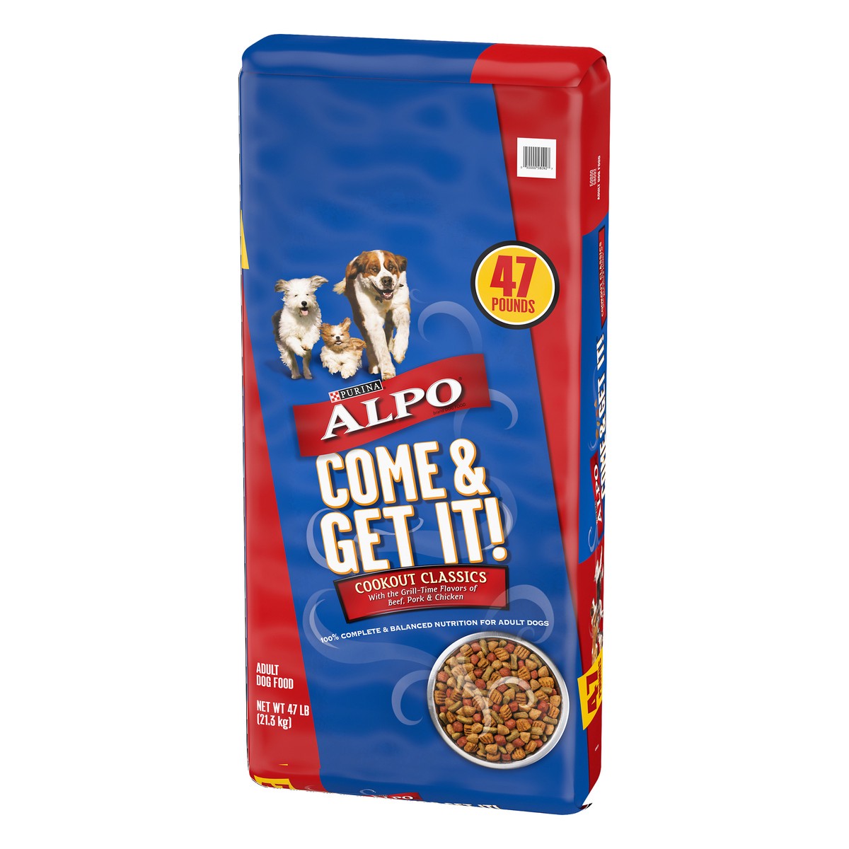 slide 9 of 17, Purina ALPO Dry Dog Food, Come & Get It! Cookout Classics - 47 lb. Bag, 47 lb