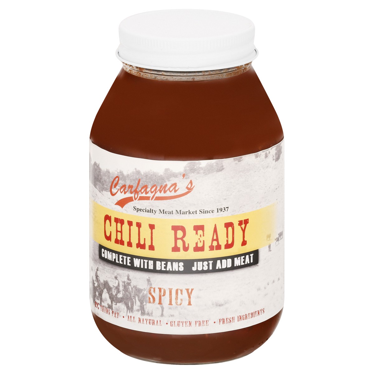 slide 11 of 12, Carfagna's Spicy Chili Ready Sauce 1 qt, 1 qt