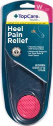 TopCare Health Sizes 5-12 Women Heel Pain Relief 1 ea