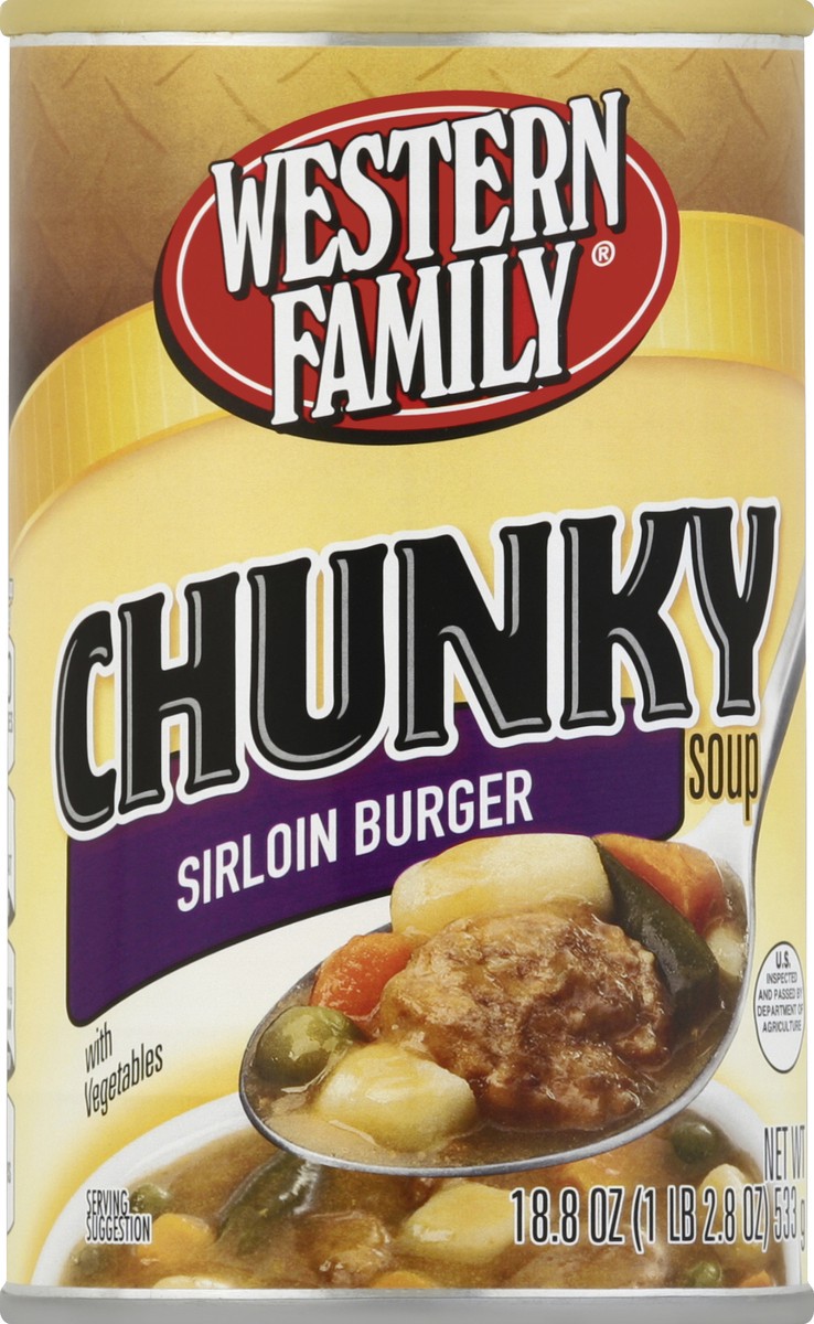 slide 5 of 6, Western Family Chunky Sirloin Burger Rts, 18.6 oz