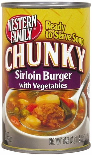 slide 1 of 6, Western Family Chunky Sirloin Burger Rts, 18.6 oz